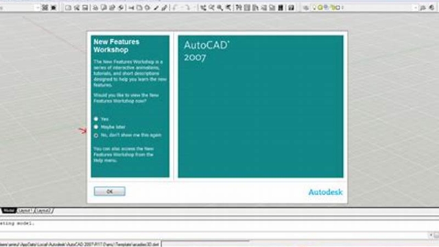Cara Instal AutoCAD 2007 di Windows 7