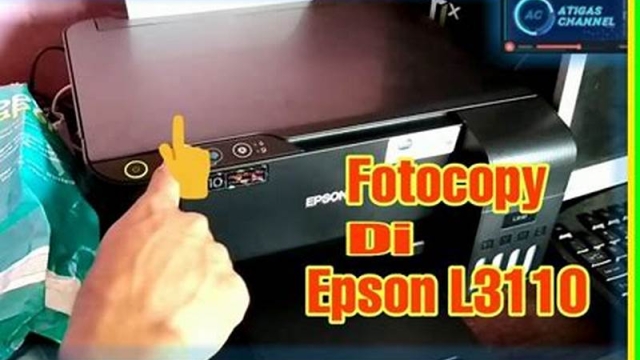 Cara Instal Driver Scan Epson L3110