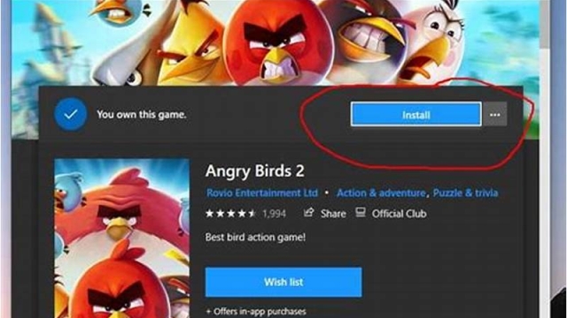 Cara Instal Game Angry Bird di PC