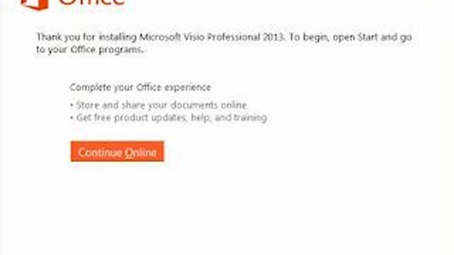 Cara Instal Microsoft Visio 2013
