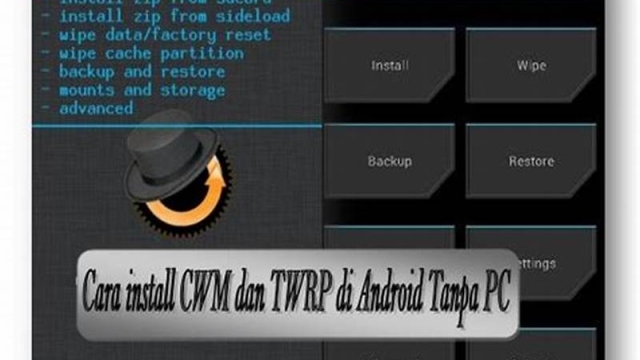 Cara Instal TWRP Tanpa PC di Smartphone Android