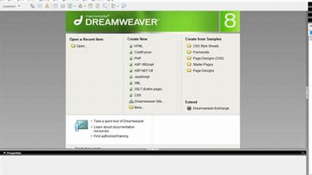 Cara Mudah Instal Dreamweaver 8 di Komputer Anda