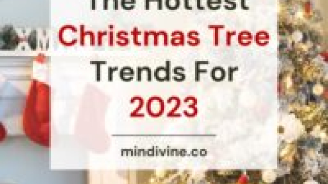 Christmas tree ideas 2023 unique Aesthetic