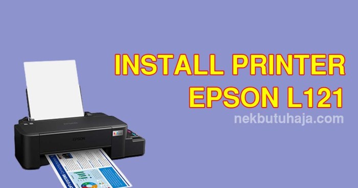 Panduan Langkah Demi Langkah Instalasi Printer Epson L121