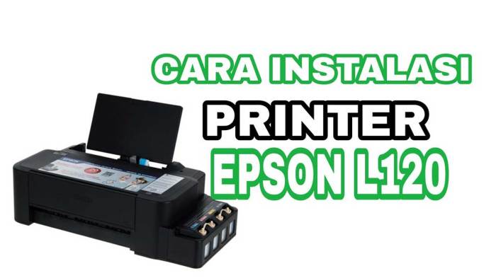 Cara instal printer epson l121