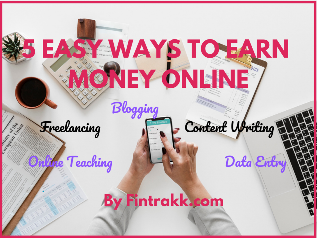 Easy ways to make money from home
