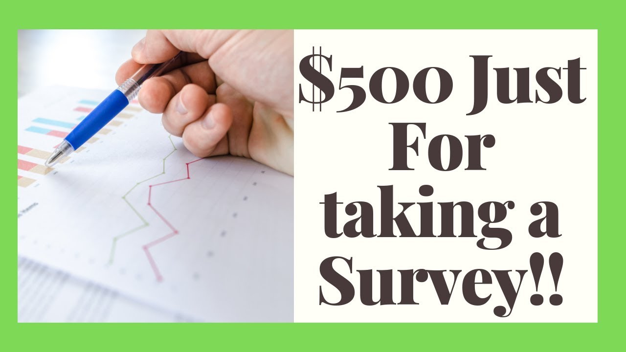 Take surveys for money