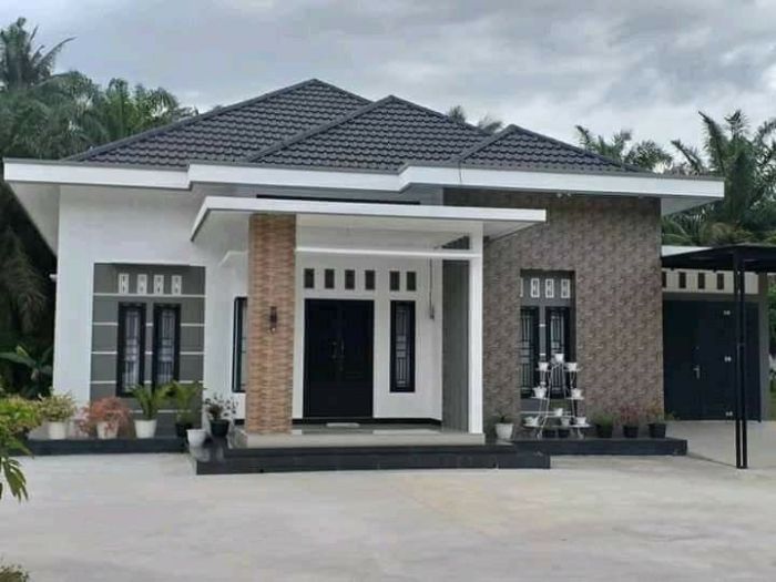 Model dak teras rumah minimalis modern