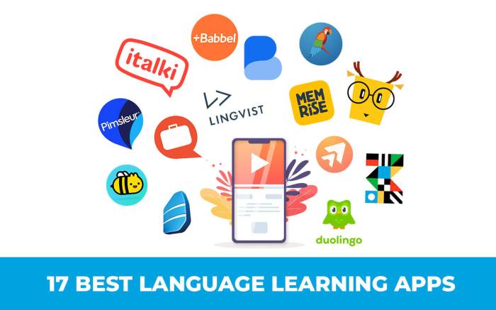 Language learning app is the most effective