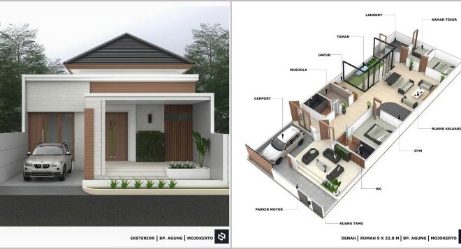 Denah Rumah Minimalis 3 Kamar: Panduan Menciptakan Ruang yang Nyaman dan Fungsional