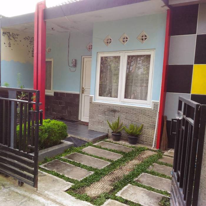 Teras rumah minimalis