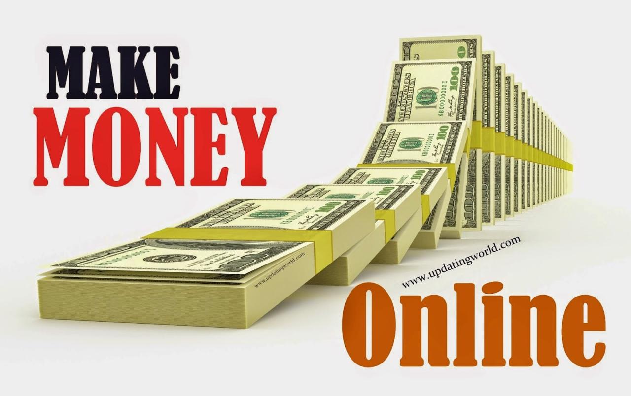 Make real money online